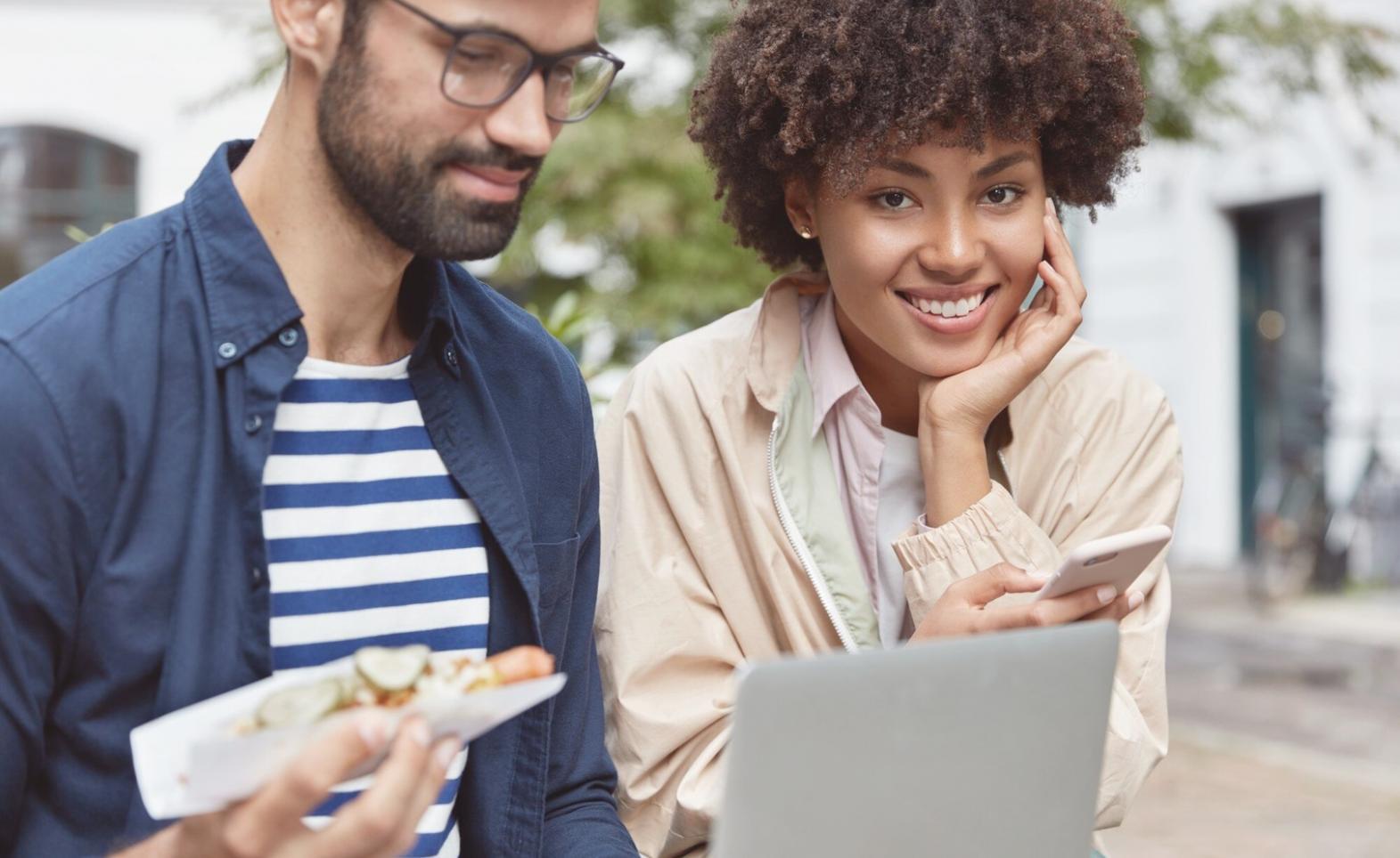 Practical testing environment with multiple screens showing automated test execution